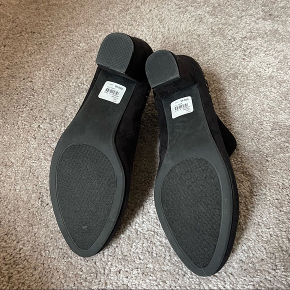 Lane Bryant Faux Suede Ankle Boots with Stud details - Picture 9 of 11